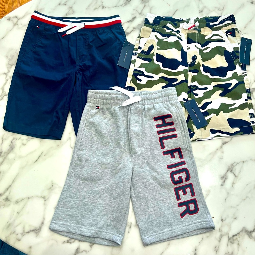 Tommy Hilfiger Boys Small 8/10 Short Bundle NWT